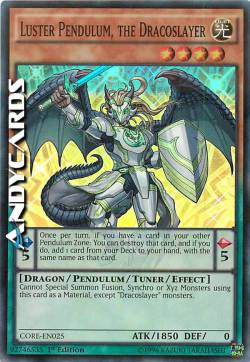 LUSTRO PENDULUM, IL DRACOASSASSINO