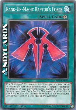 ALZA-RANGO-MAGICO FORZA DEL RAPTOR 