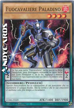 FUOCAVALIERE PALADINO 