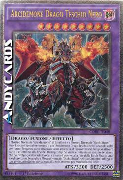 ARCIDEMONE DRAGO TESCHIO NERO 