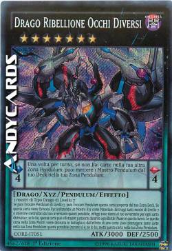 DRAGO RIBELLIONE OCCHI DIVERSI 