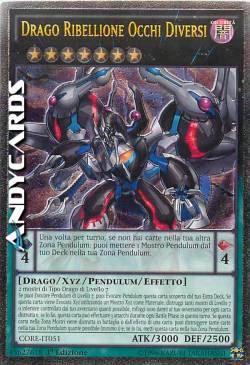 DRAGO RIBELLIONE OCCHI DIVERSI 