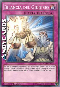 BILANCIA DEL GIUDIZIO 