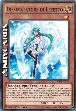 DISSIMULATORE DI EFFETTO