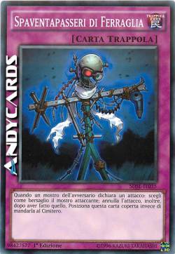 SPAVENTAPASSERI DI FERRAGLIA