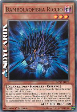 BAMBOLAOMBRA RICCIO