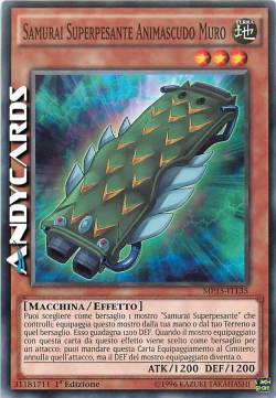 SAMURAI SUPERPESANTE ANIMASCUDO MURO