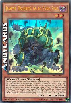 JIAOTU, OSCURITÀ DELLO YANG ZING