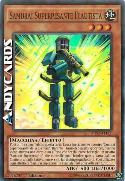 SAMURAI SUPERPESANTE FLAUTISTA