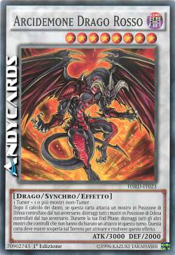 ARCIDEMONE DRAGO ROSSO
