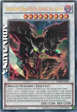 ARCIDEMONE DRAGO ROSSO ROVENTE DELL'ABISSO