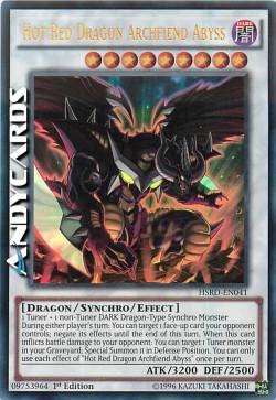 ARCIDEMONE DRAGO ROSSO ROVENTE DELL'ABISSO