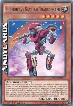 SAMURAI SUPERPESANTE TRASPORTATORE