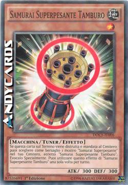 SAMURAI SUPERPESANTE TAMBURO