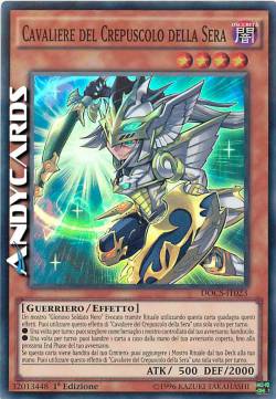 CAVALIERE DEL CREPUSCOLO DELLA SERA