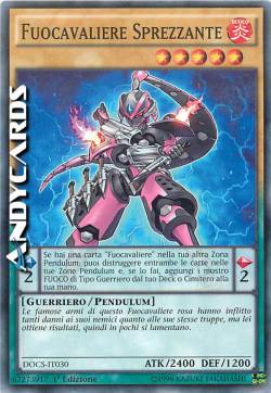 FUOCAVALIERE SPREZZANTE