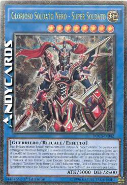 GLORIOSO SOLDATO NERO - SUPER SOLDATO