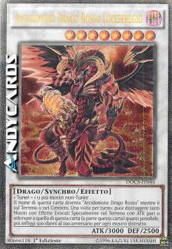 ARCIDEMONE DRAGO ROSSO LUCESFREGIO