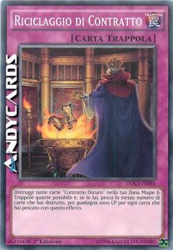 RICICLAGGIO DI CONTRATTO