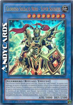 GLORIOSO SOLDATO NERO - SUPER SOLDATO