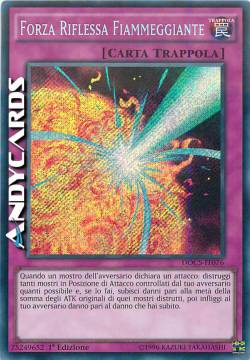 FORZA RIFLESSA FIAMMEGGIANTE