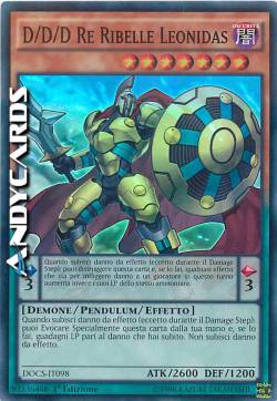 D/D/D RE RIBELLE LEONIDAS