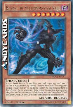 RADIAN, IL KAIJU MULTIDIMENSIONALE