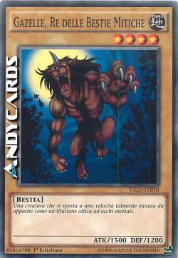 GAZELLE, RE DELLE BESTIE MITICHE