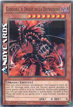 GANDORA, IL DRAGO DELLA DISTRUZIONE