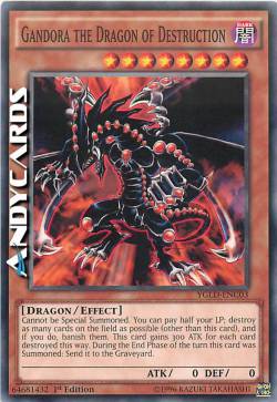 GANDORA, IL DRAGO DELLA DISTRUZIONE