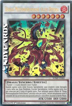 DRAGO METEORESPLOSIONE OCCHI DIVERSI