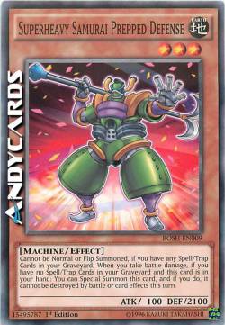SAMURAI SUPERPESANTE DIFESA PREPARATA
