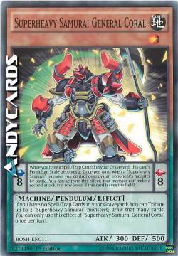 SAMURAI SUPERPESANTE GENERALE CORALLO