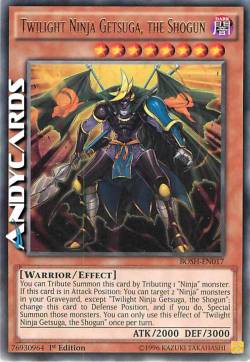 GETSUGA NINJA DEL CREPUSCOLO, LO SHOGUN