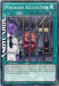 ACCUSATO PER SBAGLIO