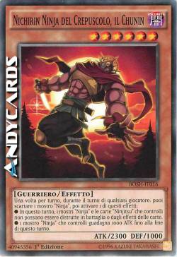 NINJA DEL CREPUSCOLO NICHIRIN, IL CHUNIN