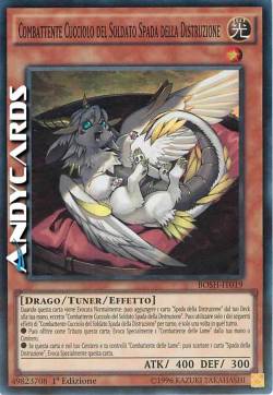 COMBATTENTE CUCCIOLO DEL SOLDATO SPADA DELLA DISTRUZIONE