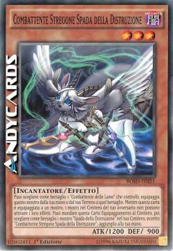 COMBATTENTE STREGONE SPADA DELLA DISTRUZIONE