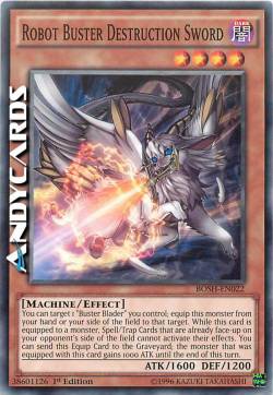 COMBATTENTE ROBOT SPADA DELLA DISTRUZIONE