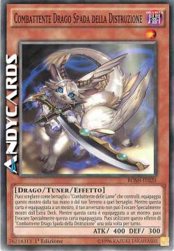 COMBATTENTE DRAGO SPADA DELLA DISTRUZIONE