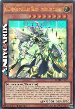 GLORIOSO SOLDATO NERO - SOLDATO SACRO