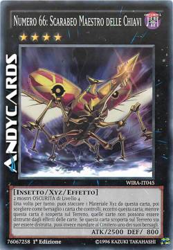 NUMERO 66: SCARABEO MAESTRO DELLE CHIAVI