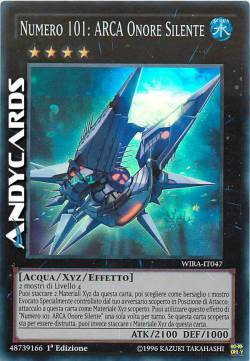 NUMERO 101: ARCA ONORE SILENTE