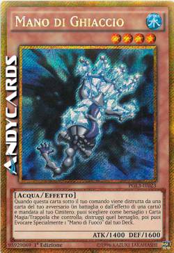 MANO DI GHIACCIO