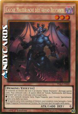 CALCAB, MALEBRANCHE DELL'ABISSO BRUCIANTE