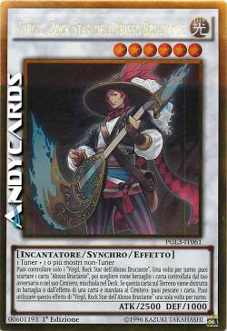 VIRGIL, ROCK STAR DELL'ABISSO BRUCIANTE