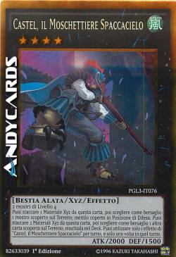 CASTEL, IL MOSCHETTIERE SPACCACIELO