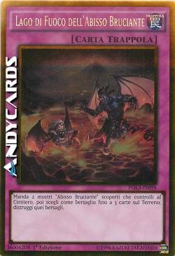 LAGO DI FUOCO DELL'ABISSO BRUCIANTE