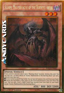 SCARM, MALEBRANCHE DELL'ABISSO BRUCIANTE