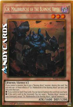 CIR, MALEBRANCHE DELL'ABISSO BRUCIANTE